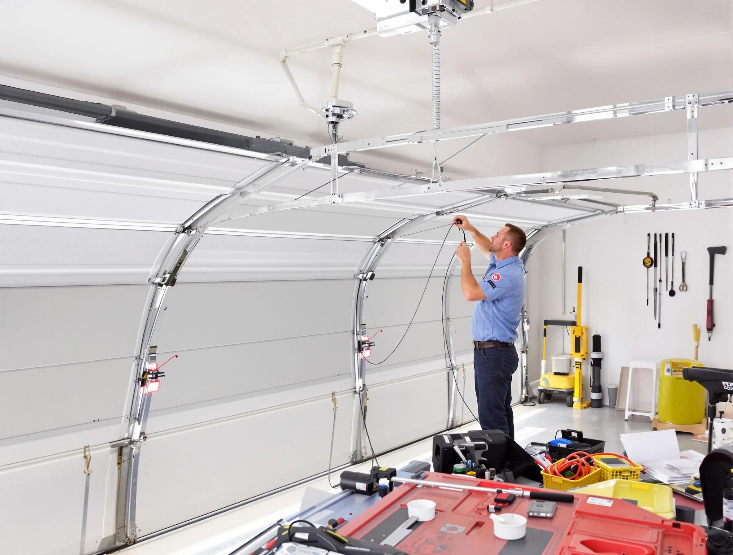Garage door cable repair service by Garfield Garage Door Repair in Garfield