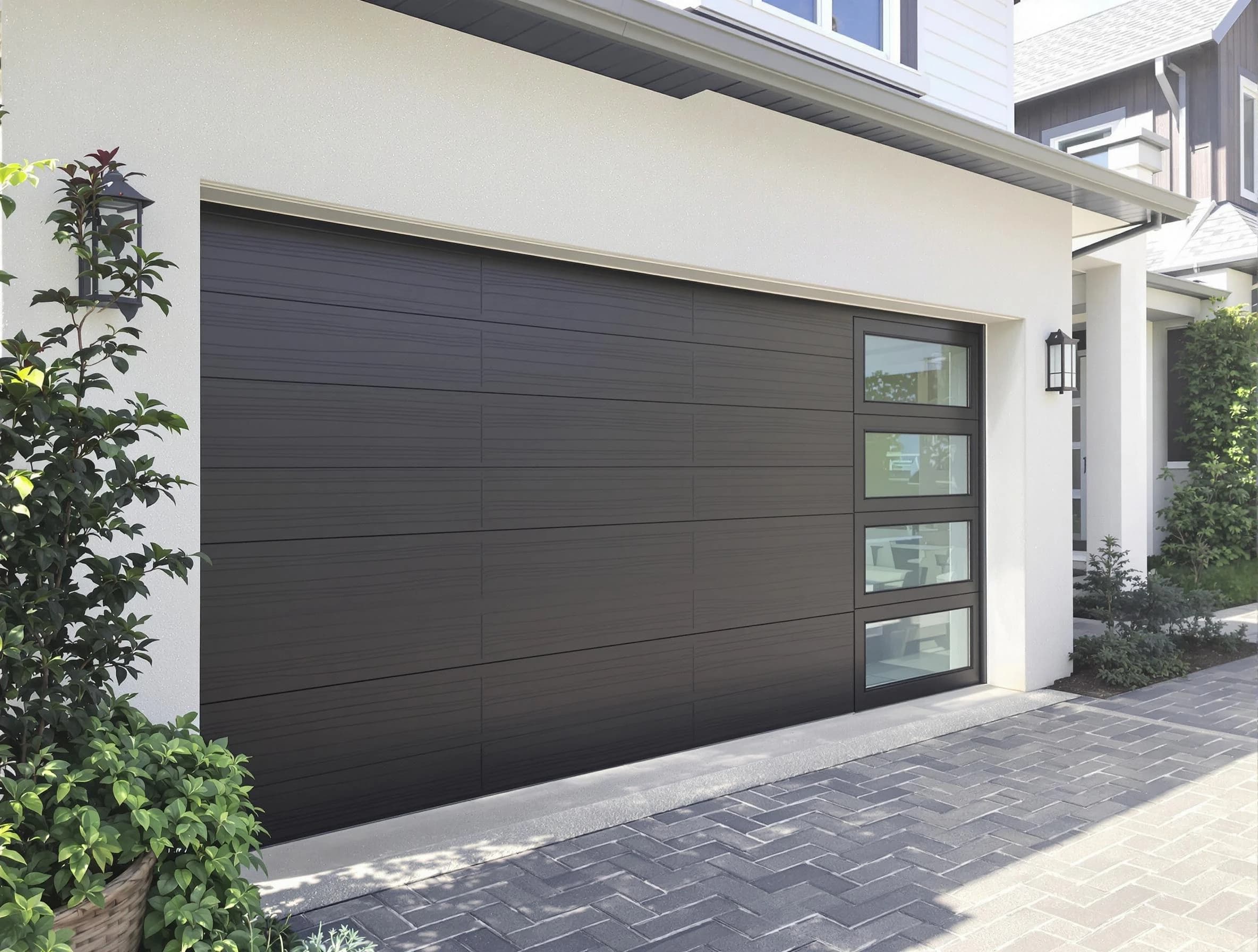 Custom garage door installation by Garfield Garage Door Repair in Garfield