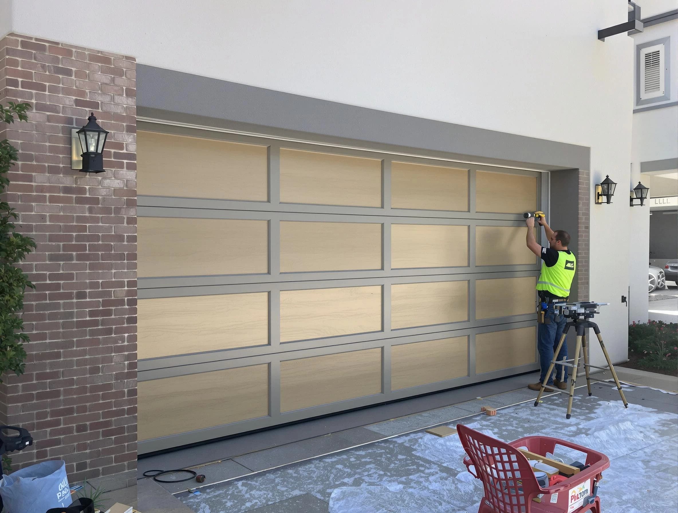 Garage door replacement service by Garfield Garage Door Repair in Garfield