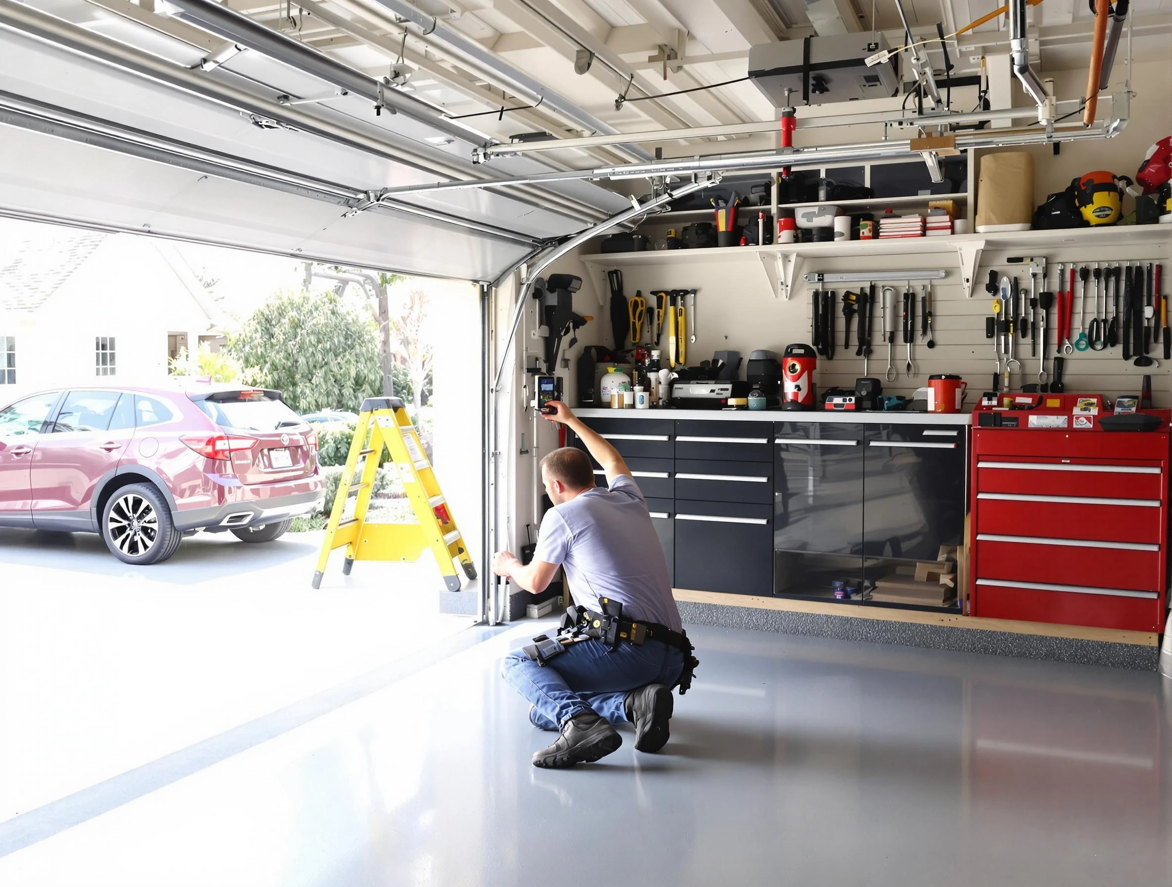 Local garage door repair service by Garfield Garage Door Repair in Garfield